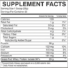 Raw Isolate Protein facts 1