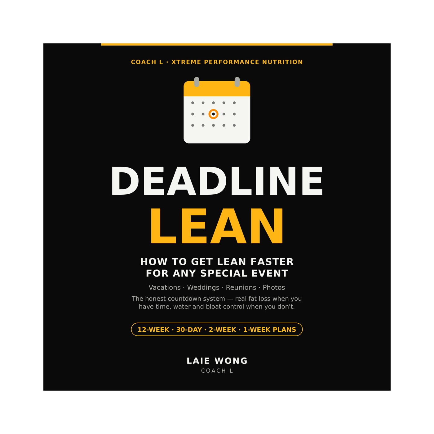 deadline lean cover white